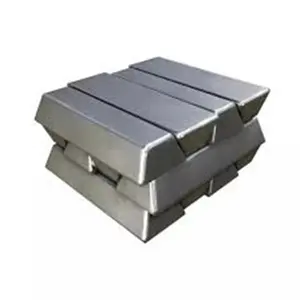 2022 New Durable Silver White Aluminum Scrap Low Price 99.3%-99.9% Zinc Casting Wheel Scrap and Wire Ingot