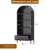 Armoire de rangement en acier extensible personnalisée de haute qualité pour salon et hôtel, design moderne, imperméable et antirouille