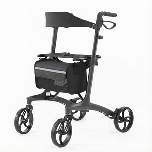 Andador <span class=keywords><strong>de</strong></span> Fibra <span class=keywords><strong>de</strong></span> Carbono Premium, Ligero, Plegable, Altura Ajustable, Freno Lineal, Ayuda para Caminar para Personas <span class=keywords><strong>Mayores</strong></span> - Product Image 5