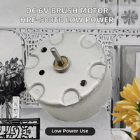 Moteur DC 6V 500TB à faible consommation d'énergie pour ventilateur intelligent, lecteur CD et diffuseur d'arômes domestiques
