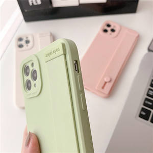 <span class=keywords><strong>Coque</strong></span> de téléphone portable Anti-chute de couleur pure étui de bracelet souple pour <span class=keywords><strong>Apple</strong></span> pour <span class=keywords><strong>iPhone</strong></span> 13/12 Pro <span class=keywords><strong>Max</strong></span> 11 <span class=keywords><strong>XS</strong></span>/XR/Couple 8Plus - Product Image 5