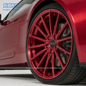 Jantes forgées personnalisées KBKB rouges de 16 à 24 pouces pour BMW M3 M5 E60 763M F87, jantes <span class=keywords><strong>HRE</strong></span> Spinner pour Mercedes-Benz W221 W222 W223 W212 W213 - Product Image 5