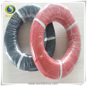 ลวดตะกั่ว UL3289 600V สีเหลืองสีเขียว XLPE สายทองแดง22AWG 24AWG