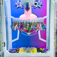 Machine de jeu d'arcade professionnelle à roue chanceuse Star, directement de l'usine, avec affichage rotatif et distributeur de cadeaux, vente en gros