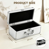 Boîte de rangement pour cartes gradées BGS SGC, fabriquée en Chine, avec cadre en aluminium et mousse EVA personnalisée, OEM ODM.