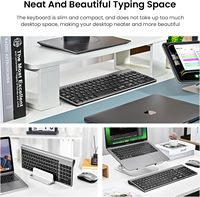 Kombinasi Mouse dan Keyboard BSCI Factory OEM logo Terbaru ABNT2 untuk PC Laptop