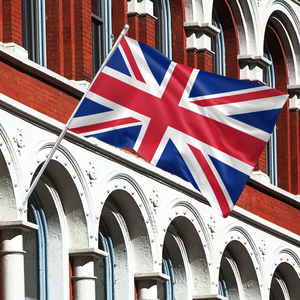 Chất Lượng Cao Tùy Chỉnh 3X5 Union Jack Cờ Cờ Cờ Kỹ Thuật Số In Ấn Polyester Vải Chống Nhăn Nhà Máy Trực Tiếp Giá Tất Cả - Product Image 3