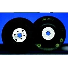 3M™Discos de lijado con almohadilla trasera acanalada negra de 180 mm - Product Image 1