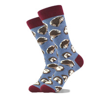 Vente en gros Été et Automne Mignon Femmes Animaux Unisexe Style Heureux Amusant Coton Sox Robe Nouveauté Hommes Chaussettes Crew