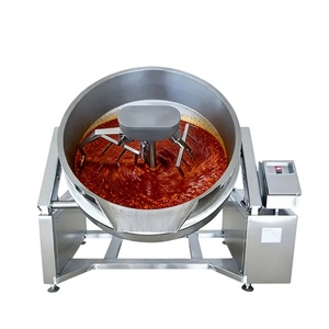 Industrial Gas Steam Jacketed <b>Kettle</b> with Agitator for Food, Jam, Curry, Candy and Sauce Processing - Product Image 4