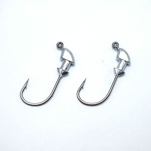 Hotsale non peint arkie jig head hameçon de pêche plomb gros hameçon jighead - Product Image 4