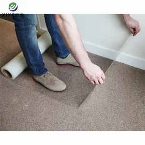 Custom Thickness Dust Prevention Protection Plastic Film Transparent Pe Film In Roll For Carpet