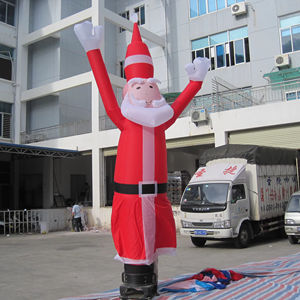 Danseur gonflable Père Noël pour événement de Noël - Product Image 1