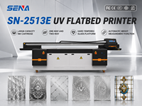 Imprimante UV à plat 2513 Ricoh, machine d'impression UV industrielle, machine d'impression numérique directe sur verre cristallin, imprimante pour verre