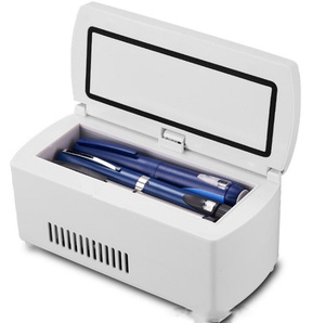 Caja de almacenamiento portátil para diabéticos, <span class=keywords><strong>nevera</strong></span> pequeña con batería recargable, estuche de viaje, Enfriador de glucosa - Product Image 1