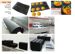 Khuôn Bánh Mì Hamburger Silicon, Khuôn Nướng Bánh Mì Không Dính, 8 Khoang - Product Image 6