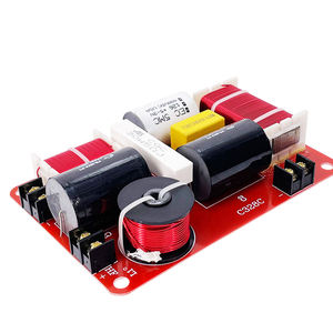Filter Frekuensi Pembagi Frekuensi Pasif 500W Treble Bass Hifi Board High Low Speaker Audio 2 Way Crossover WEAH C328C - Product Image 2