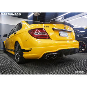 Diffuseur arrière en fibre de carbone de style Carbonado <span class=keywords><strong>ZS</strong></span> pour Mercedes W204 C63 AMG - Product Image 1