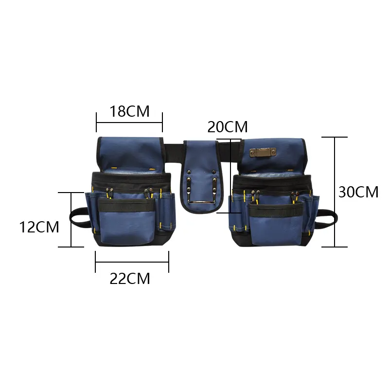 Antifouling Duurzaam Splicing Timmerman Gereedschapsband Transportband Werken Steigers Taille Constructie Gereedschapsriem Tas