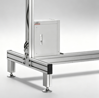 Honki Bright Double Poste, Machine d'inspection et de levage motorisée entièrement automatique pour stores à lamelles, stores à rouleaux, stores zébrés et stores alvéolés