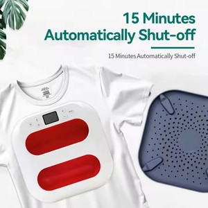 MIDA Portable Easy to Use Mini Iron 25*25 cm Heat Press T-shirt Printing Sublimation Machine Small Label Heat Press Machine