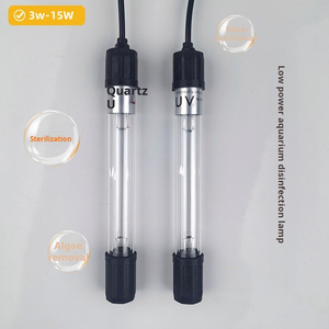 5W LED <span class=keywords><strong>Aquarium</strong></span> Lumière Fish Tank Lampe Écologique Germicide <span class=keywords><strong>UV</strong></span> Stérilisateur avec Minuterie Rectangle Forme Boîte Emballé - Product Image 3