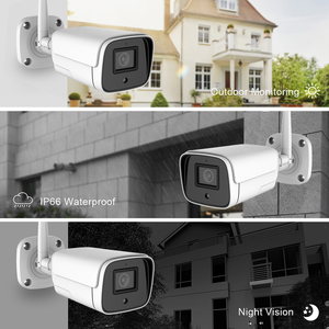 InLifeCam新图雅智能应用8CH 3.0mp WIFI IP套件安全无线户外子弹IP摄像机安全闭路电视家庭摄像机套件 - Product Image 6
