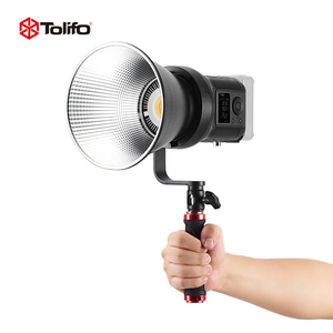 Éclairage photo portable Tolifo COB SK-120DB, batterie V-mount, lumière vidéo LED bicolore 135W pour vlog, TikTok, tournage en extérieur - Product Image 6