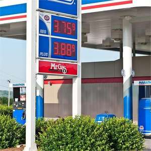 畅销加油站价格牌 油价显示屏 广告站 RF/WIFI/APP 控制 易于安装 质量优良 - Product Image 4