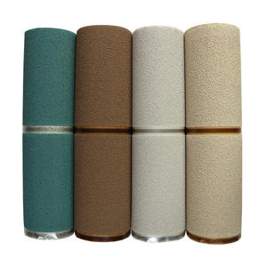 <span class=keywords><strong>Papier</strong></span> <span class=keywords><strong>peint</strong></span> à rayures horizontales 3D bleu paon de luxe léger Salon Hôtel Fond Moderne Simple <span class=keywords><strong>Papier</strong></span> <span class=keywords><strong>peint</strong></span> en velours de peau de cerf - Product Image 3