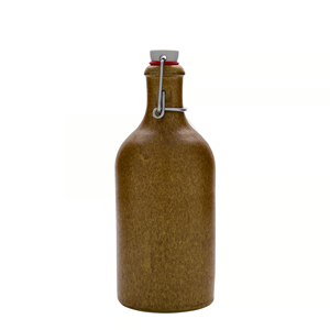 Jarra <span class=keywords><strong>de</strong></span> <span class=keywords><strong>gres</strong></span> <span class=keywords><strong>de</strong></span> 500 ml, color marrón cristalino - Product Image 2