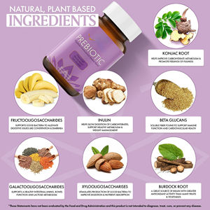 Органические пребиотические капсулы для здоровья кишечника - Product Image 3