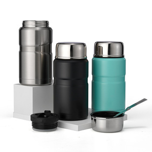 Stainless Steel Thermos Cup 500Ml <b>Double</b> <b>Wall</b> Insulated For Travel Pink Blue - Product Image 3