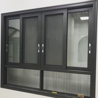 D-TOP Schallschutz fenster aus Aluminium und Glas, dreifach verglaste Fenster, Schiebefenster für zu Hause