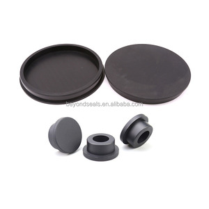 Tùy Chỉnh Hình Chữ Nhật Vuông Vòng Ống Nút T Hình Dạng Silicone Cao Su End Cắm - Product Image 3