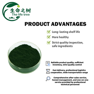 Poudre de Chlorophylle Naturelle de Qualité Alimentaire, Liquide Liposoluble, Régulateurs d'Acidité 99% pour Boissons Fonctionnelles, Soins de la Peau et Formules Détox - Product Image 2