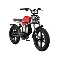 2024 baru 20-inci Moto Electrica Moped 60V 1500W 140N ban besar sepeda listrik mobilitas sepeda Kota