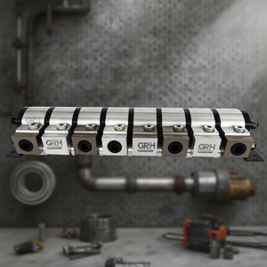 Diviseur de débit synchrone à engrenages, combinateur d'équilibrage, 2 ou 4 sections, pour applications hydrauliques - Product Image 6