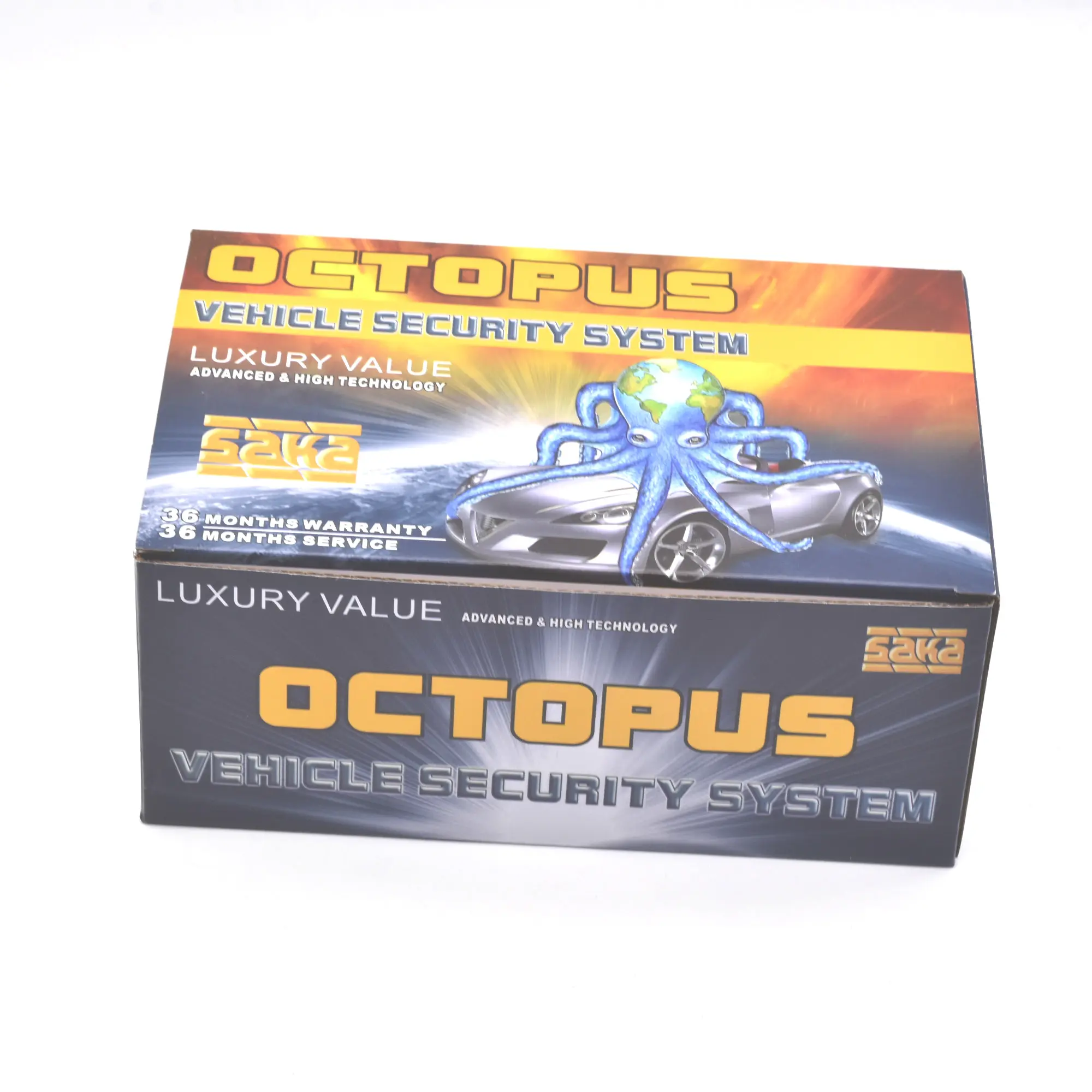 Octopus Auto-alarmen Met Auto Keyless Systeem Dc 12V Een Weg Auto Alarm Auto Centrale Deurvergrendeling