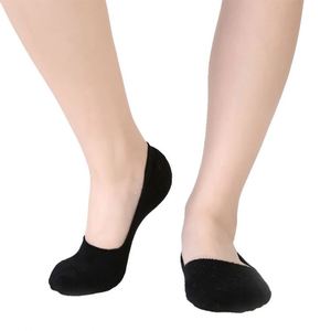 High Quality No Show Summer Casual School Knit Solid Color Four Options Cortos Calcetines Damas Women Invisible Socks - Product Image 3