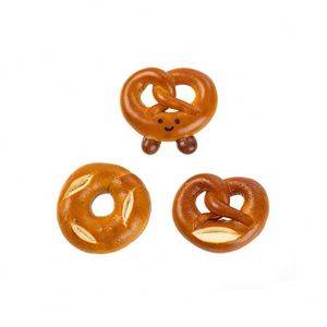 Abalorios de Resina de Navidad con Diseño de Dibujos Animados, Miniaturas de Pretzels y Dulces, Encantadores Abalorios de Resina DIY para Manualidades de Resina, Decoración de Carcasas de Teléfono y Tazas - Product Image 2