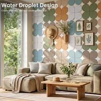 Lot de 24 tableaux d'affichage muraux décoratifs en feutre autocollants pour maison, bureau, école, dortoir