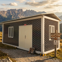 Casa Prefabricada para Campamento al Aire Libre, Casa Contenedor Desmontable, Lista para Usar