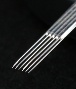 मी लूओ 50 पीसी डिस्पोजेबल ओ गैस स्टरलाइज्ड 316L स्टेनलेस स्टील की प्रमाणित त्वचा सुरक्षित बहु-टेपर पारंपरिक टैटू सुई - Product Image 5