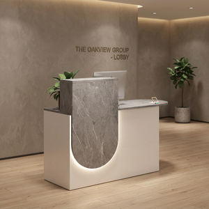 Office Furniture Cashier Counter Shop Front <b>Desk</b> <b>Small</b> Beauty Reception <b>Desk</b> - Product Image 1
