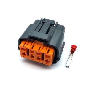 ขั้วต่อกันน้ำแบบ 8 พิน อัตโนมัติ สีดำ PBT IP20 สำหรับใช้ในรถยนต์ - Product Image 3