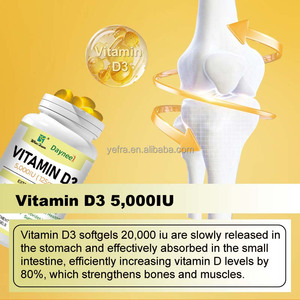 Cápsulas de Vitamina D3 K2 en Gel Suave, Marca Privada, Calcio para Huesos, <span class=keywords><strong>D</strong></span> <span class=keywords><strong>Plus</strong></span>, Cápsulas de Vitamina D3, Suplementos para la Salud - Product Image 2