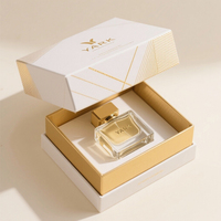 Boîte cadeau de parfum personnalisée écologique avec design gratuit, flacon de parfum 30ml 50ml 100ml avec boîte