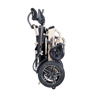 KSM-601 Lightweight Aluminum Alloy Electric Wheelchair with Adjustable Pedal Length & Lithium Battery Factory Price - Product Image 2