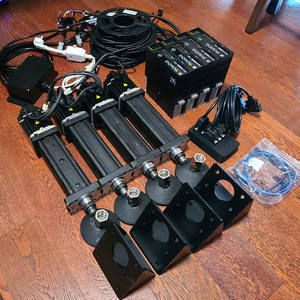 G-Forceダイナミックドライビングシミュレーターモーションシャーシ3dofサーボモーターアクチュエータキット150mmストローク750Wカーレースゲームシミュレーター用 - Product Image 1